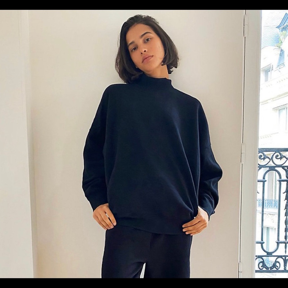 TNA mock neck sweatshirt